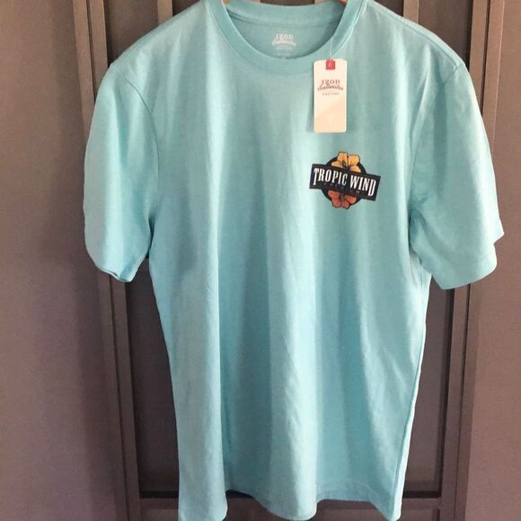 NWT Izod saltwater, Tropic wind T-shirt, size M - Picture 3 of 5